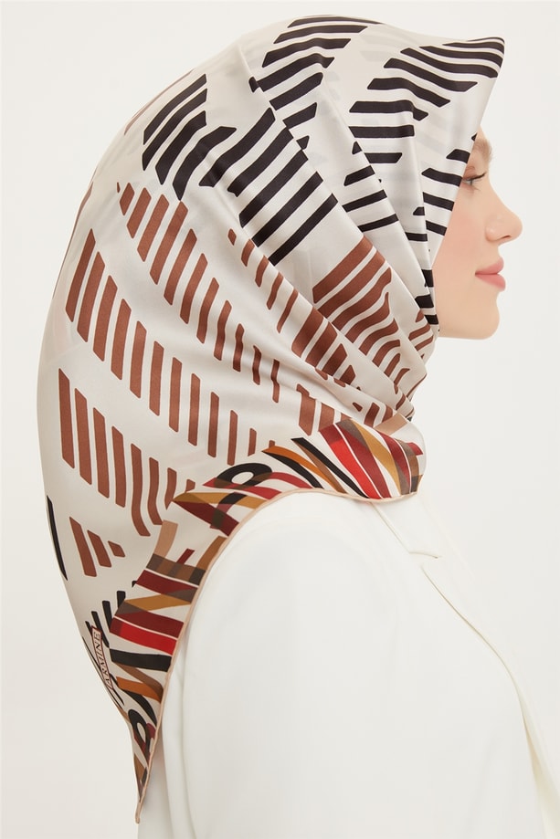 Armine Twill İpek Eşarp 22Ya8712 37