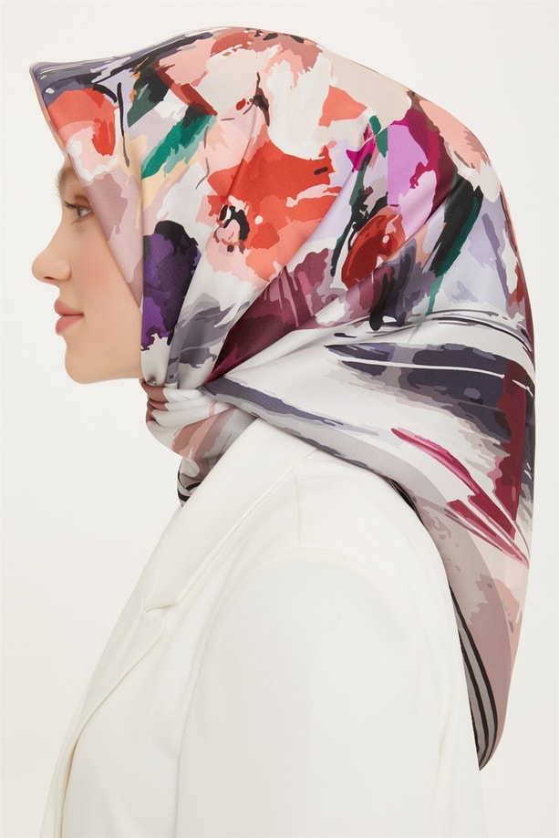 Armine Twill İpek Eşarp 22Ya8713 05