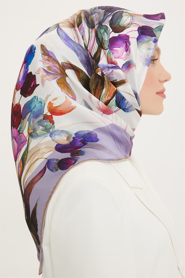 Armine Twill İpek Eşarp 22Ya8715 03