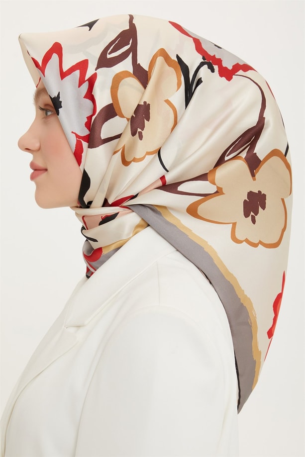 Armine Twill İpek Eşarp 22Ya8722 35