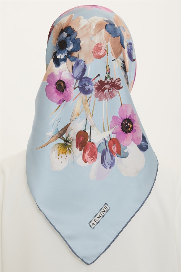 Armine Twill İpek Eşarp 22Ya8723 40