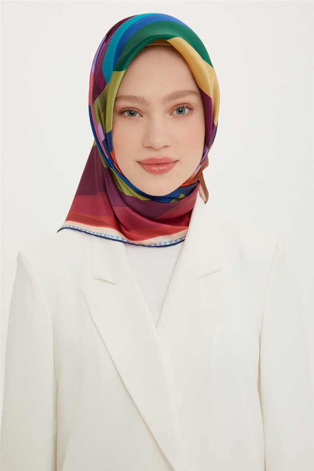 Armine Twill İpek Eşarp 22Ya8730 02