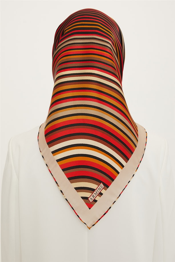 Armine Twill İpek Eşarp 22Ya8731 07