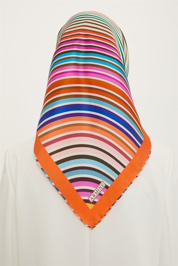 Armine Twill İpek Eşarp 22Ya8731 33