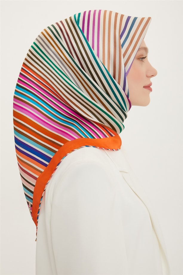 Armine Twill İpek Eşarp 22Ya8731 33