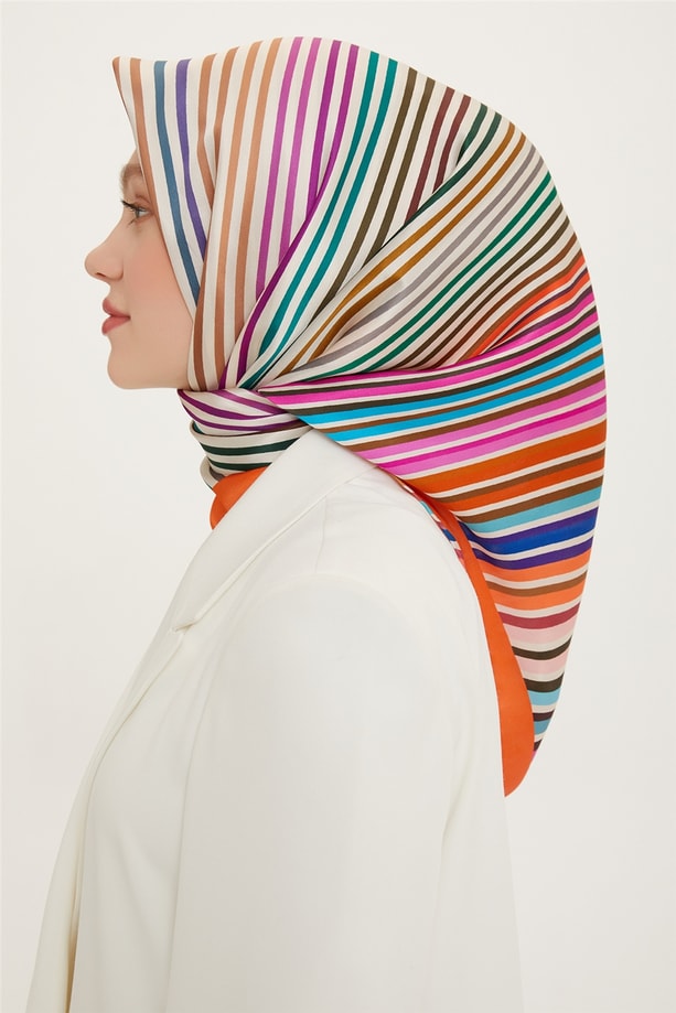 Armine Twill İpek Eşarp 22Ya8731 33