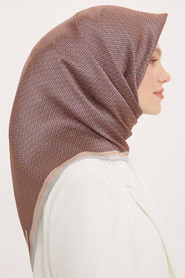 Armine Twill İpek Eşarp 22Ya8733 04