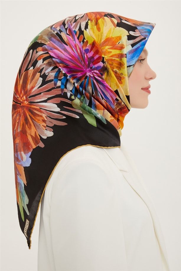 Armine Twill İpek Eşarp 22Ya8735 35