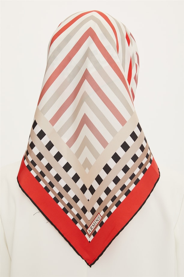 Armine Twill İpek Eşarp 22Ya8739 04