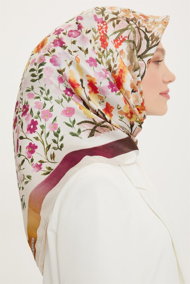 Armine Twill İpek Eşarp 22Ya8741 04