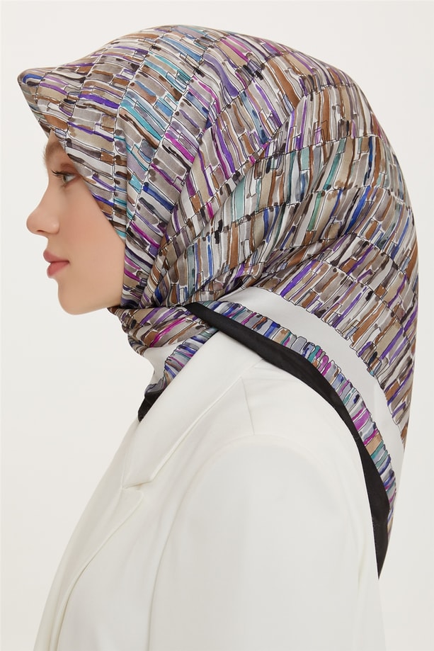 Armine Twill İpek Eşarp 22Ya8745 12