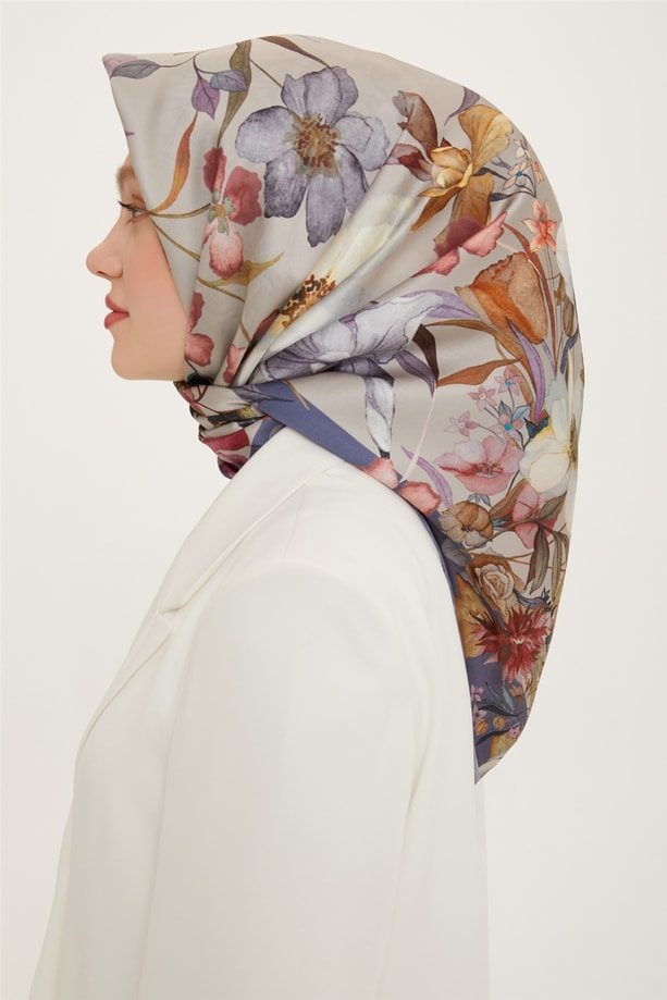 Armine Twill İpek Eşarp 22Ya8746 15