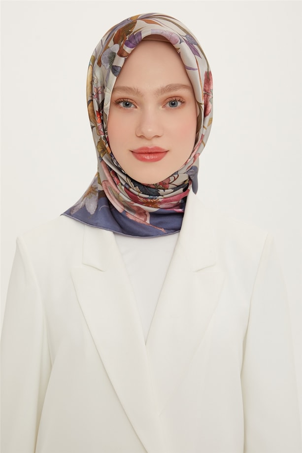 Armine Twill İpek Eşarp 22Ya8746 15