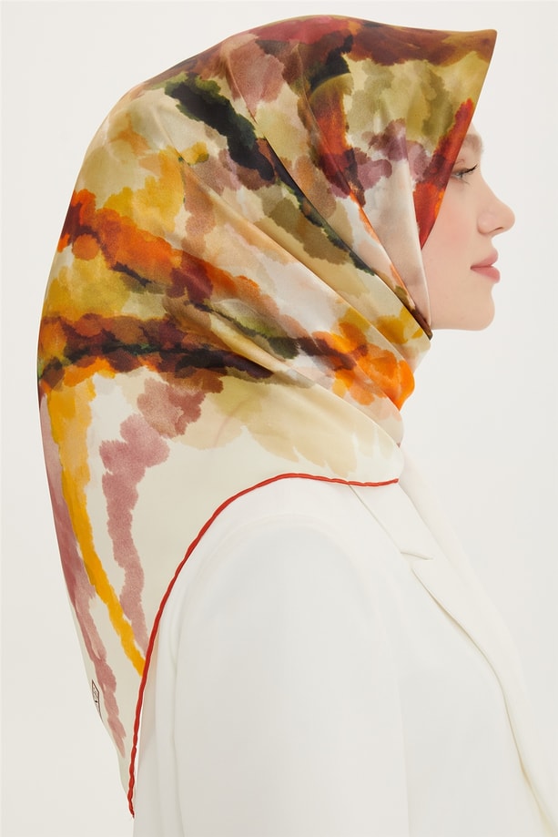 Armine Twill İpek Eşarp 22Ya8747 02