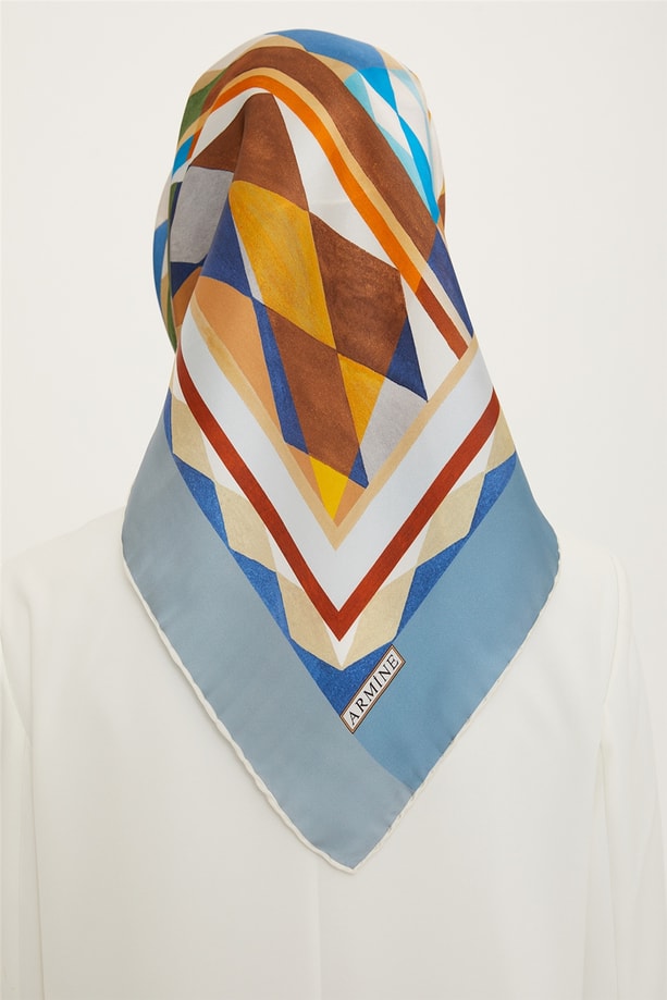Armine Twill İpek Eşarp 22Ya8752 33