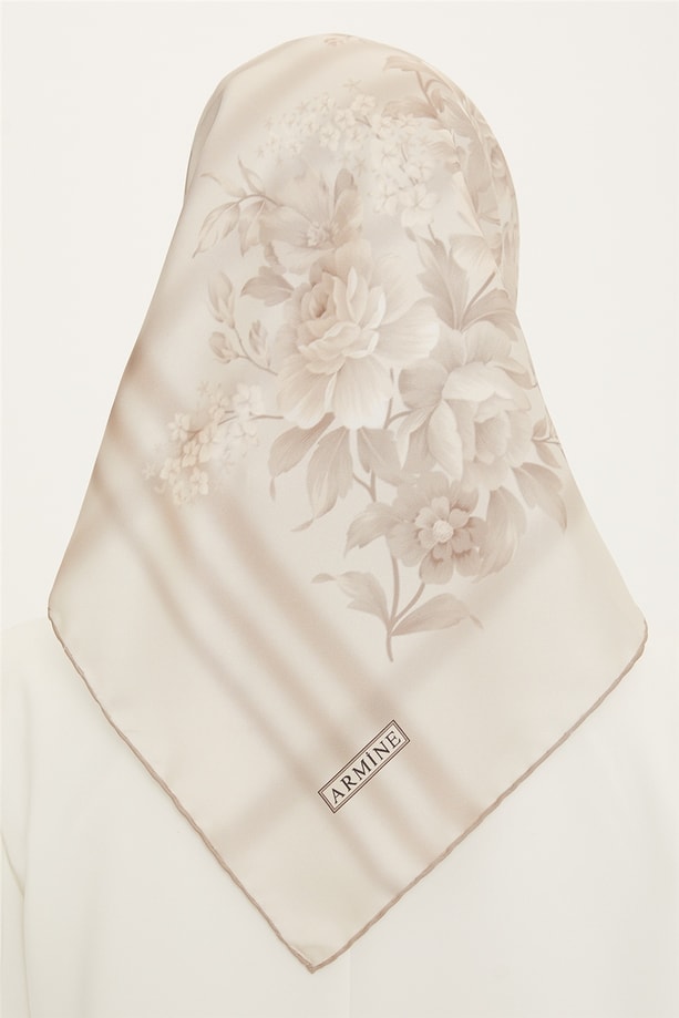 Armine Twill İpek Eşarp 22Ya8753 32