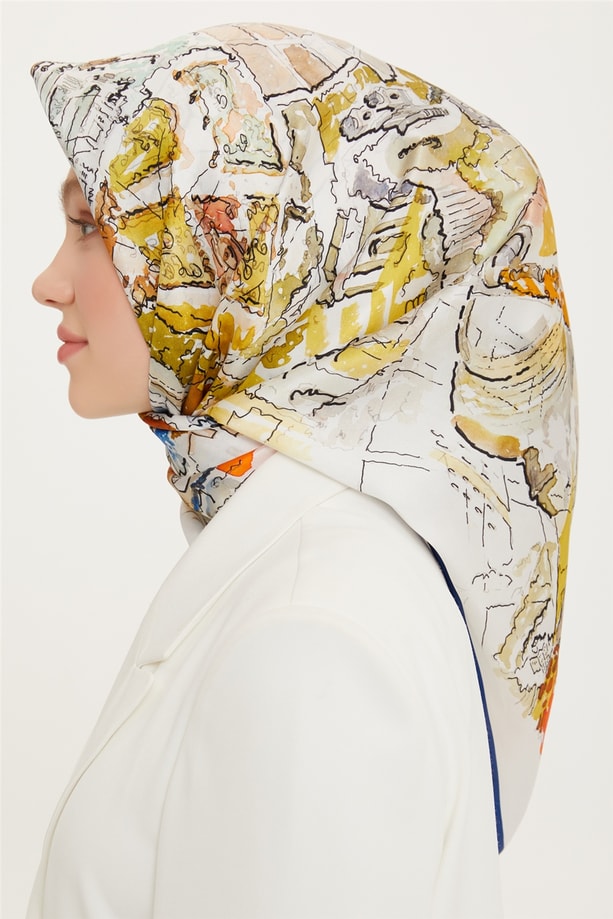 Armine Sura İpek Eşarp 22Ya8755 32