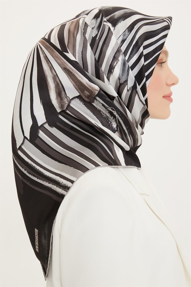 Armine Twill İpek Eşarp 22Ya8757 05