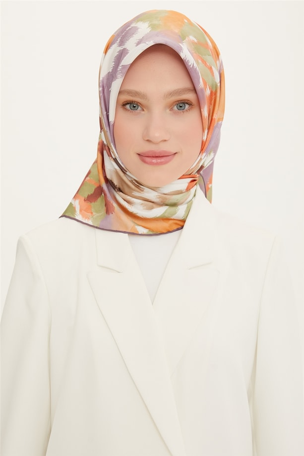 Armine Twill İpek Eşarp 22Ya8759 03