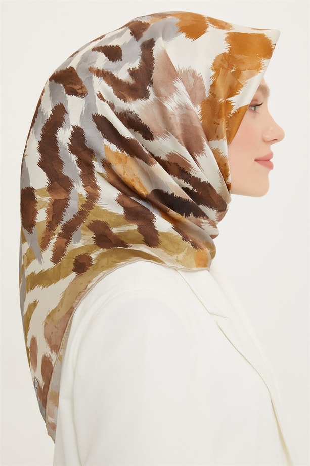 Armine Twill İpek Eşarp 22Ya8759 33