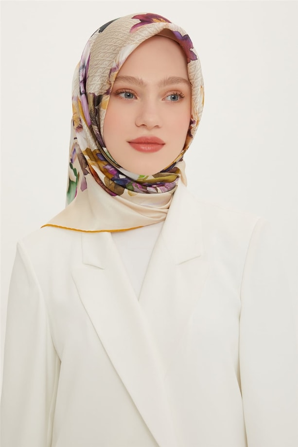 Armine Sura İpek Eşarp 22Ya8761 34