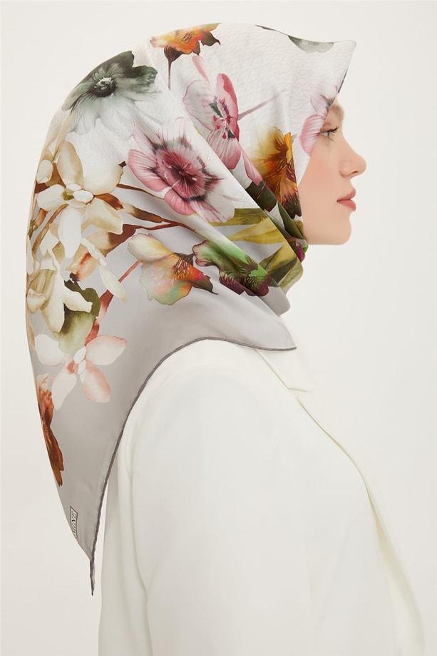 Armine Sura İpek Eşarp 22Ya8761 36