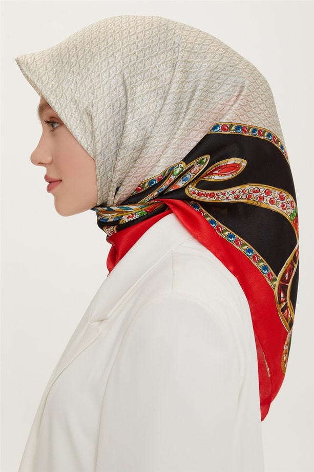 Armine Sura İpek Eşarp 22Ya8762 33