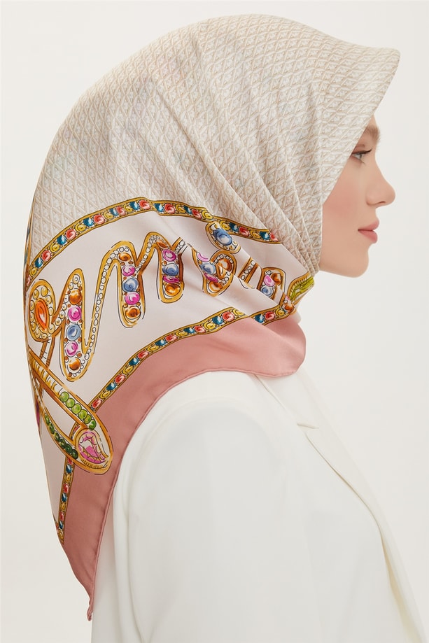 Armine Sura İpek Eşarp 22Ya8762 34