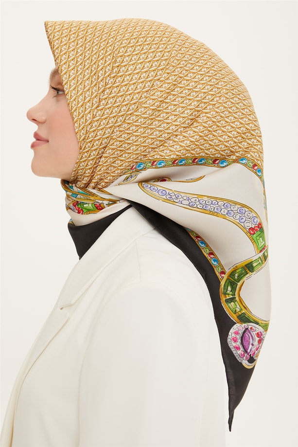 Armine Twill İpek Eşarp 22Ya8762 20