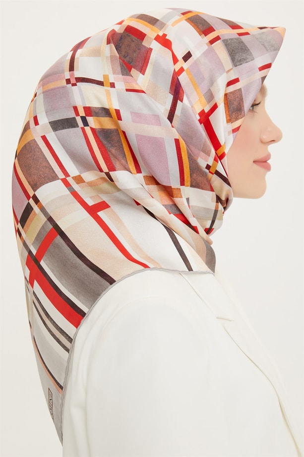 Armine Twill İpek Eşarp 22Ya8766 51