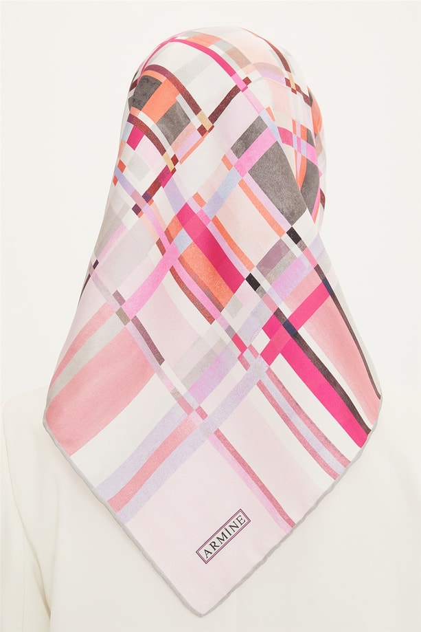 Armine Twill İpek Eşarp 22Ya8766 53