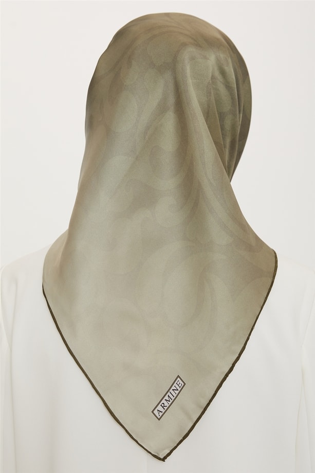 Armine Twill İpek Eşarp 22Ya8767 33