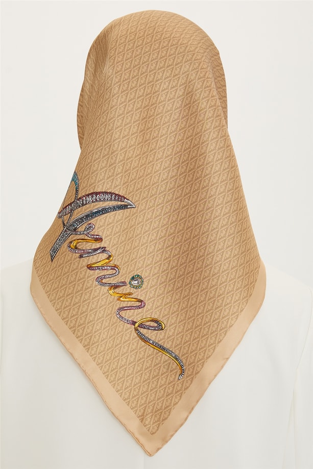 Armine Twill İpek Eşarp 22Ya8769 58