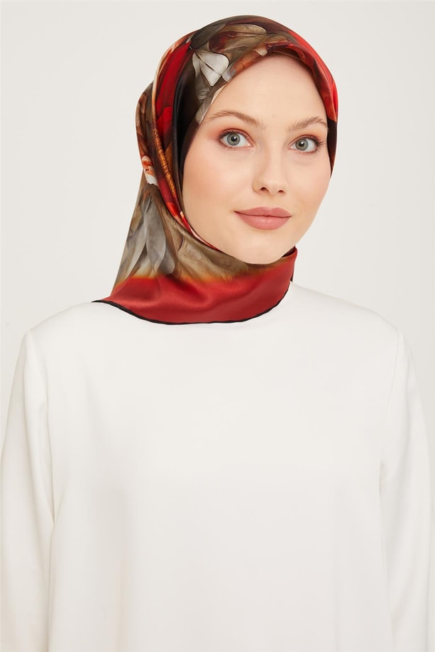 Armine Twill İpek Eşarp 23Ka9001 03