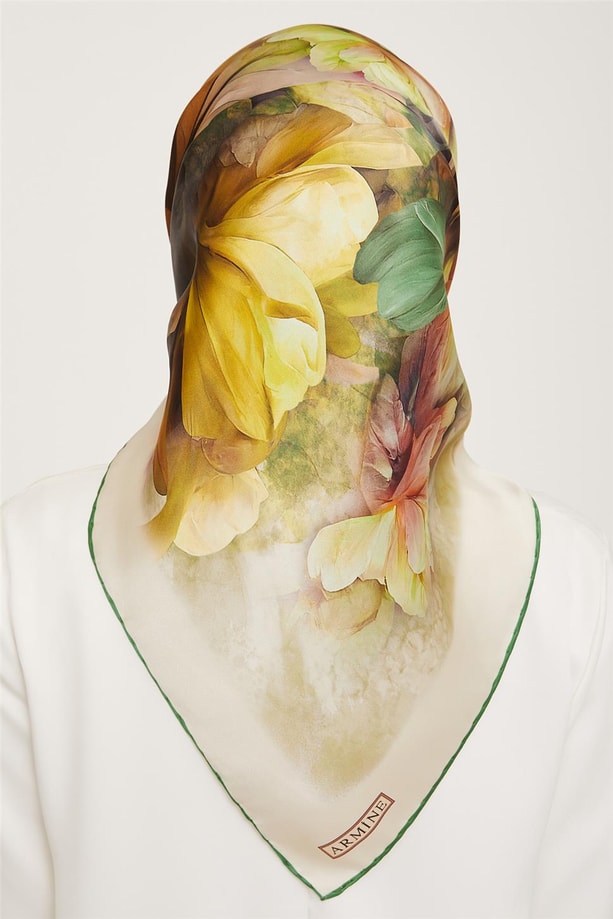 Armine Twill İpek Eşarp 23Ka9001 33