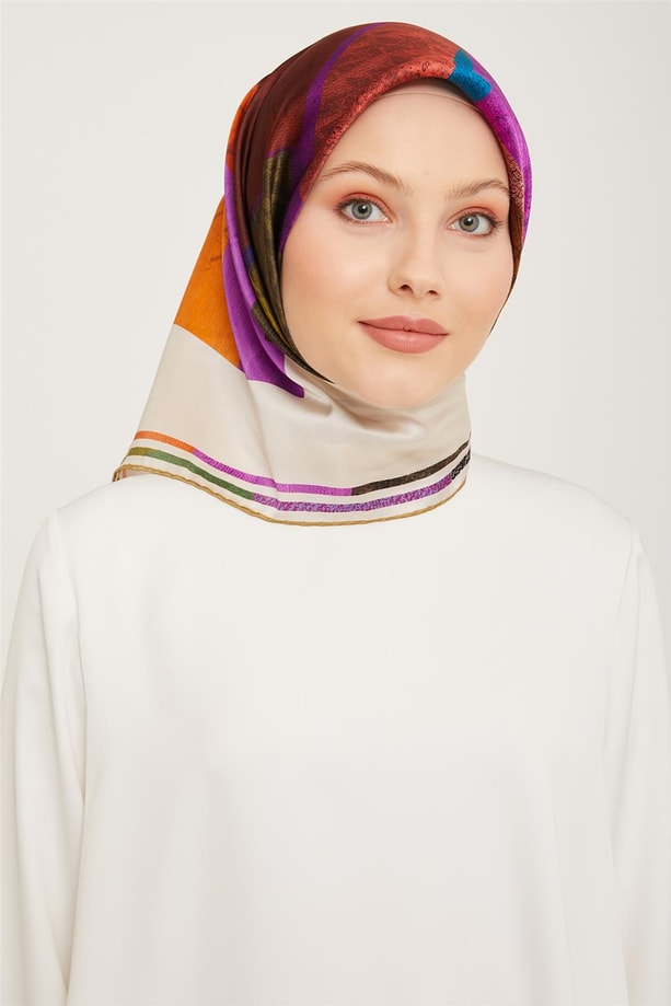 Armine Twill İpek Eşarp 23Ka9002 32