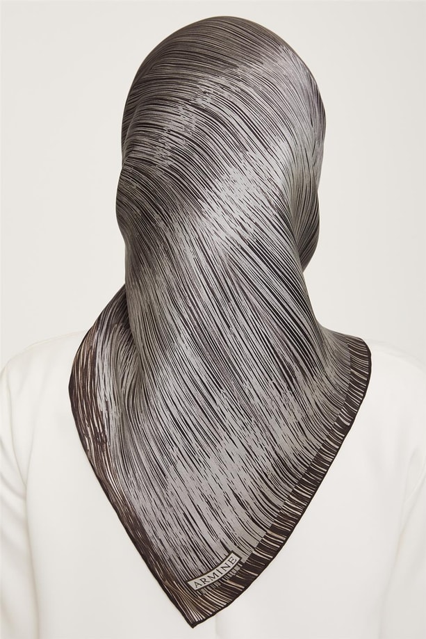 Armine Twill İpek Eşarp 23Ka9005 56