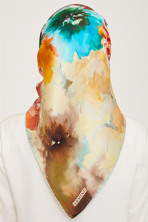 Armine Sura İpek Eşarp 23Ka9008 31