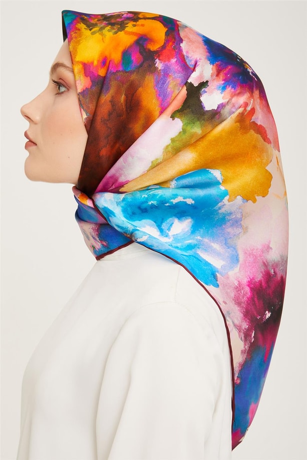 Armine Sura İpek Eşarp 23Ka9008 53