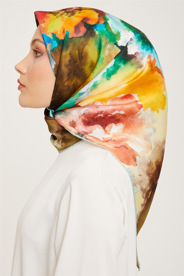 Armine Twill İpek Eşarp 23Ka9008 31