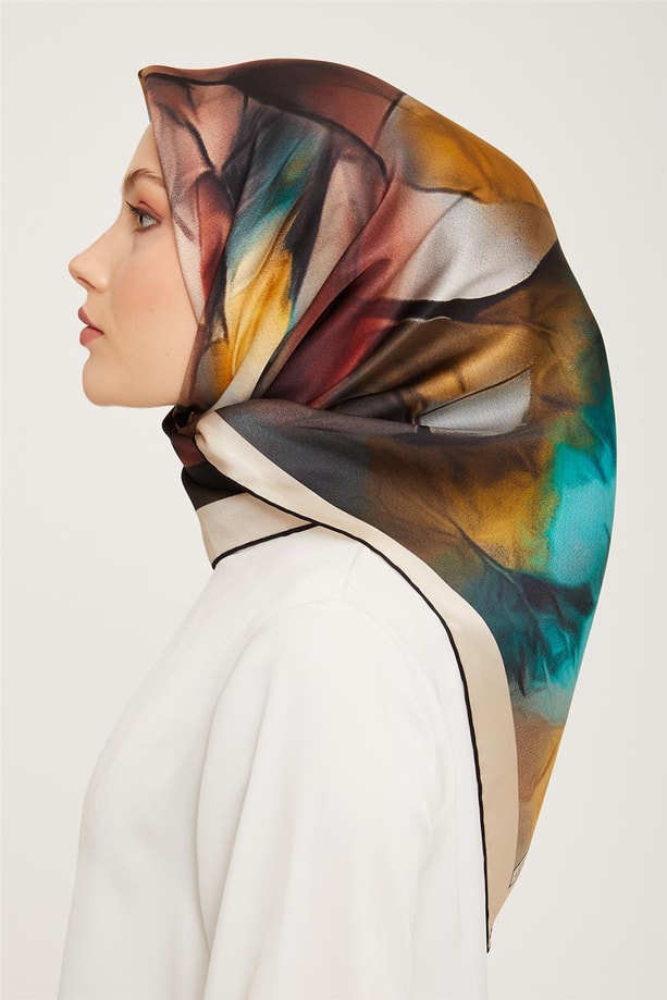 Armine Twill İpek Eşarp 23Ka9014 04