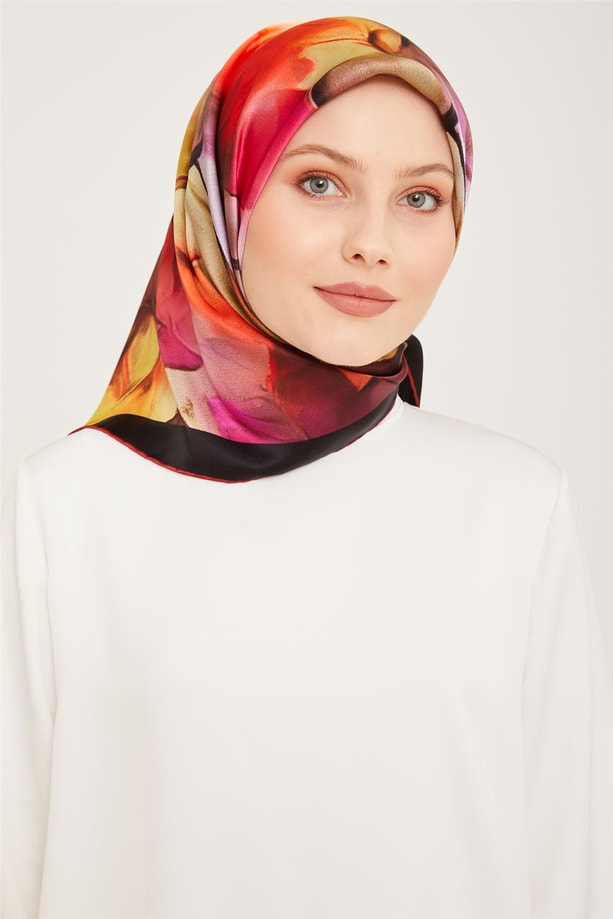 Armine Twill İpek Eşarp 23Ka9014 34