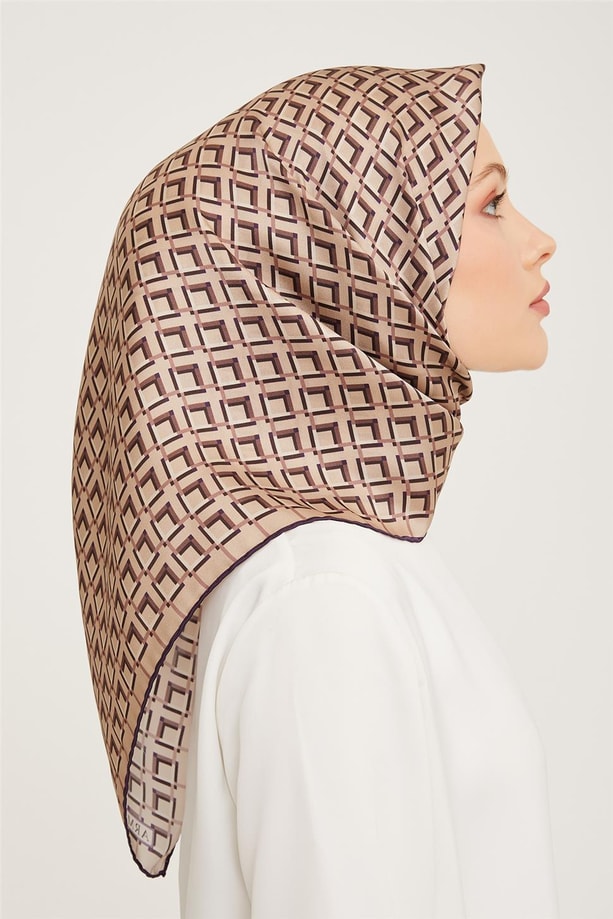 Armine Sura İpek Eşarp 23Ka9016 53