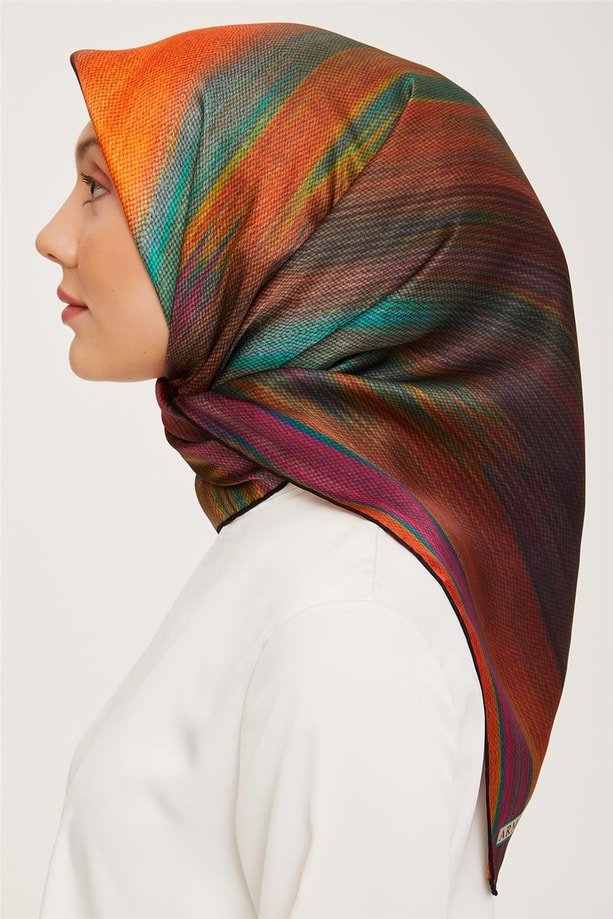 Armine Twill İpek Eşarp 23Ka9017 02