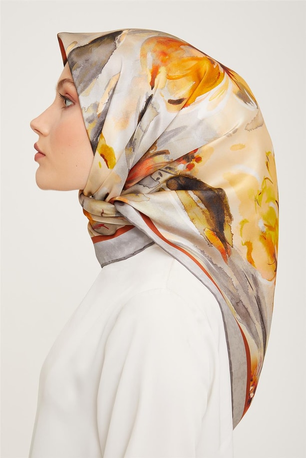 Armine Sura İpek Eşarp 23Ka9018 31
