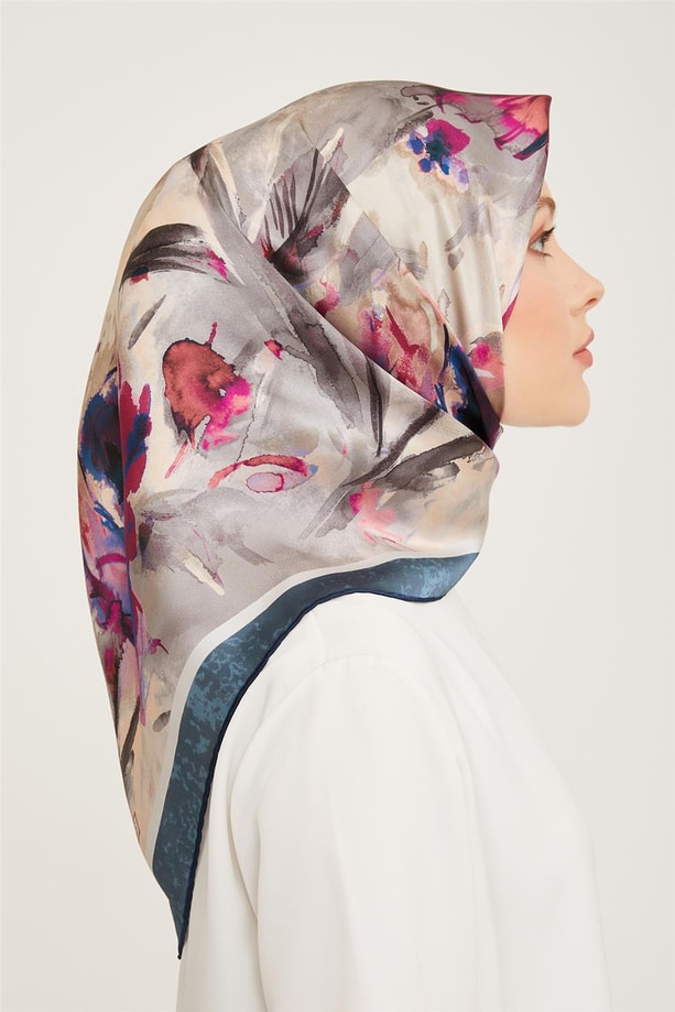 Armine Sura İpek Eşarp 23Ka9018 38