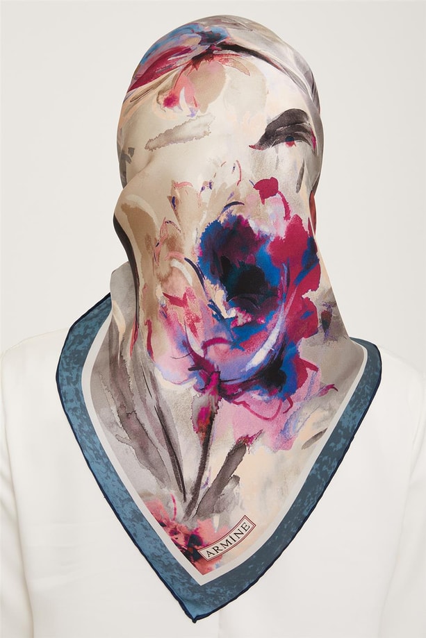 Armine Twill İpek Eşarp 23Ka9018 38
