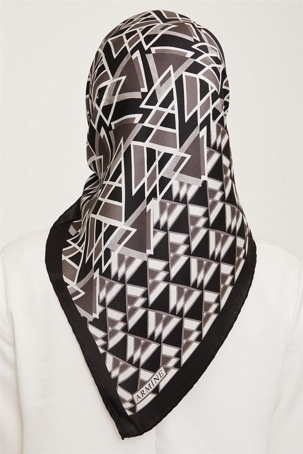 Armine Twill İpek Eşarp 23Ka9019 08
