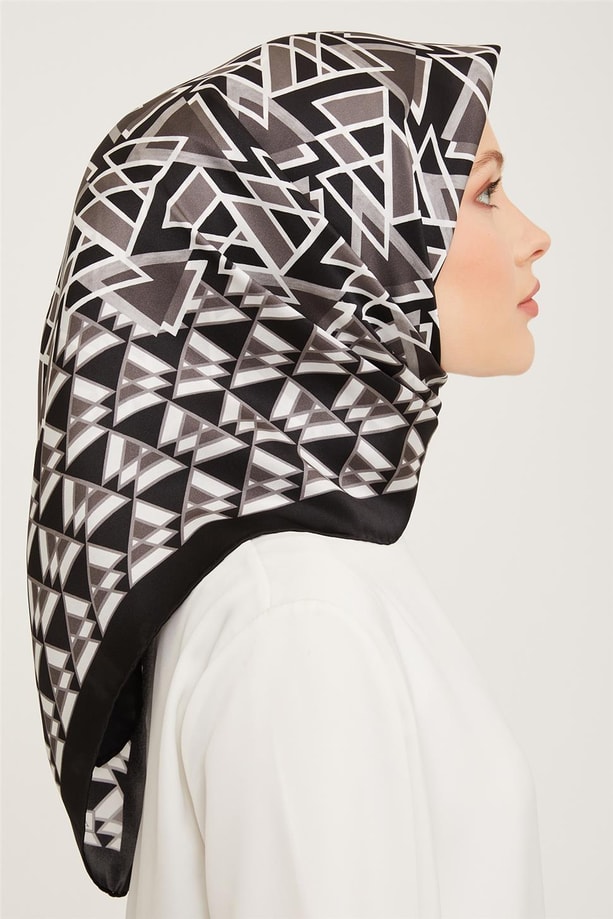 Armine Twill İpek Eşarp 23Ka9019 08