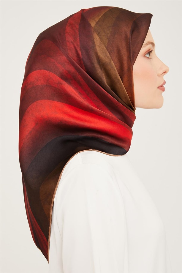 Armine Twill İpek Eşarp 23Ka9021 03